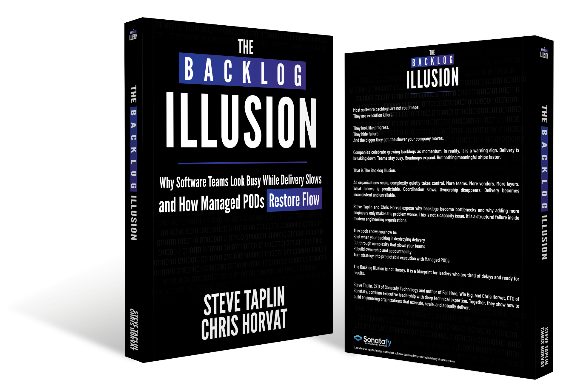 The Backlog Illusion book by Steve Taplin and Chris Horvat