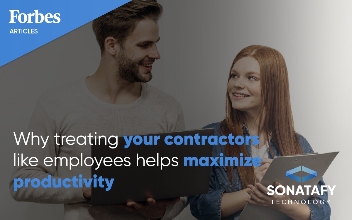 Why treating your contractors like employees helps maximize productivity