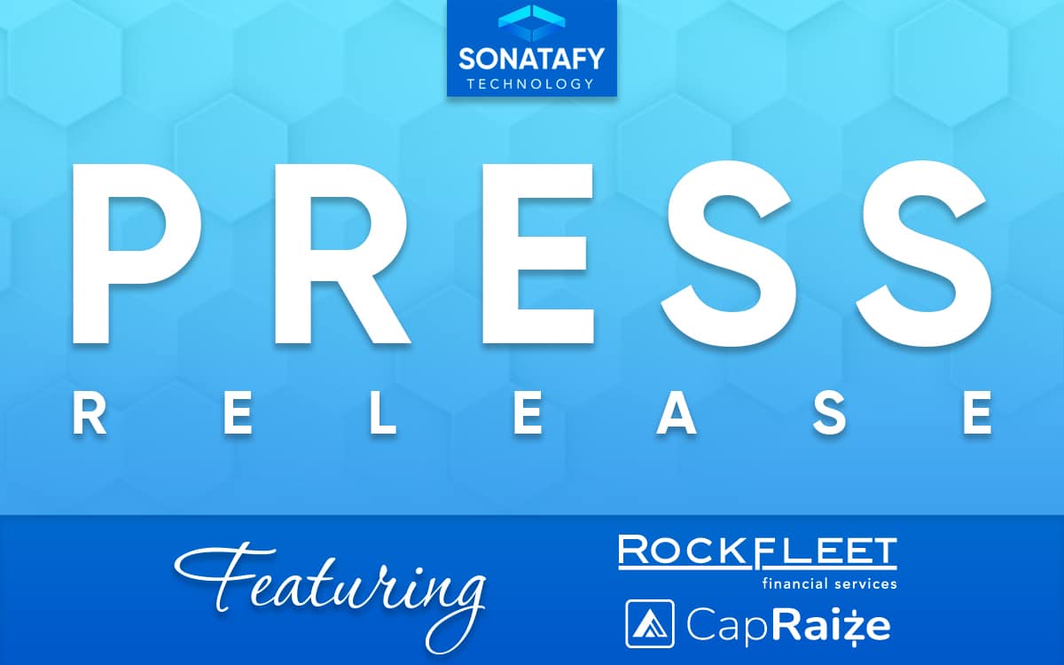 Sonatafy Technology partners up with Rockfleet as a technology partner and committed to the CapRaize technology platform to complement its capital raising efforts