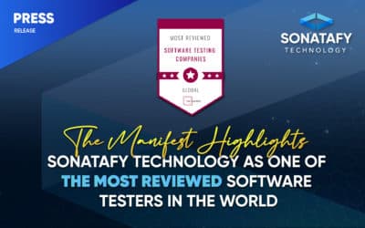 The Manifest Highlights Sonatafy Technology As One of The Most Reviewed Software Testers In The World