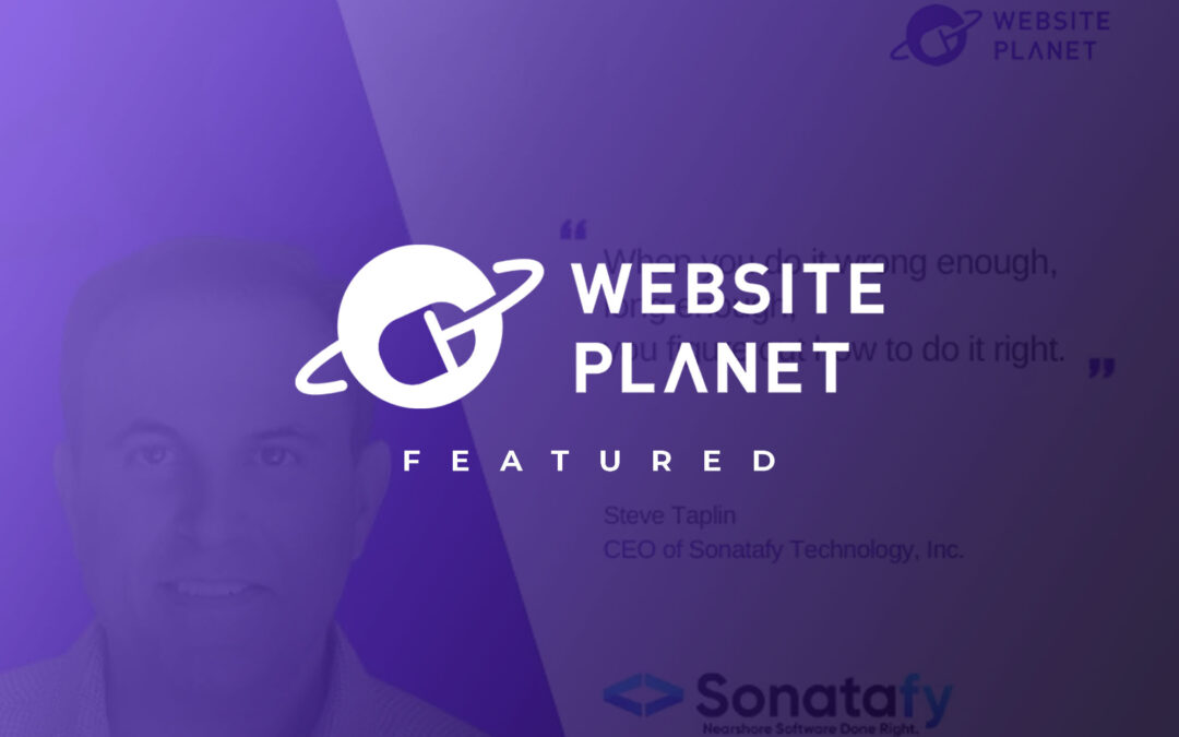 How Sonatafy Cuts Software Development Time And Costs By 40%: Q/A with Co-Founder Steve Taplin