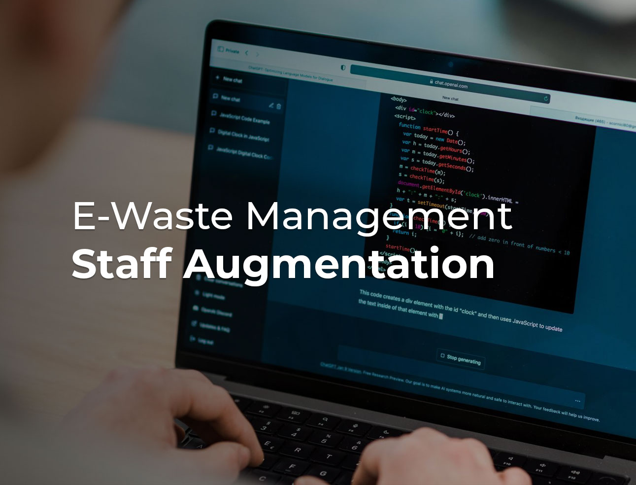 E-Waste Management Staff Augmentation